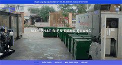 Desktop Screenshot of mayphatdiendangquang.com